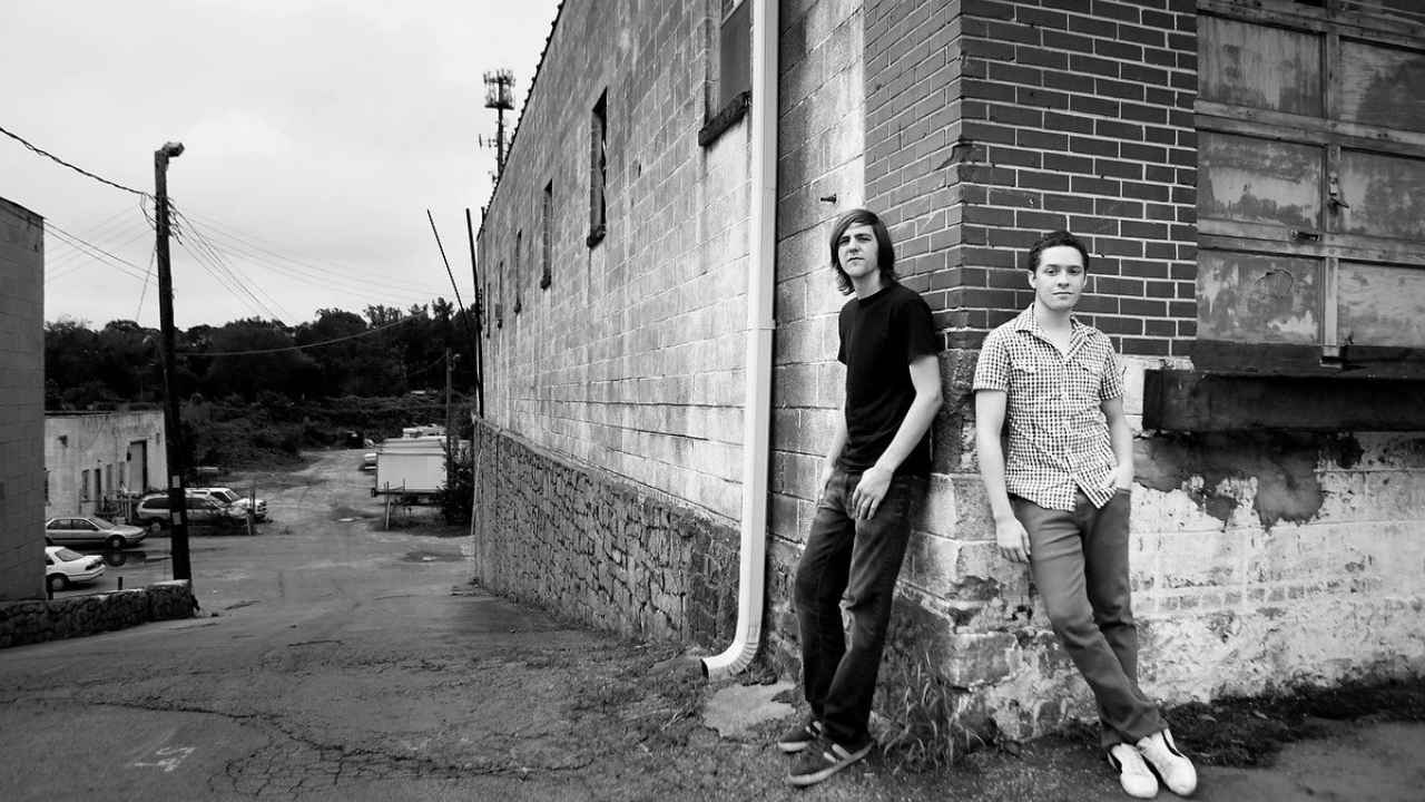Mike and James on an early Carbon Film shoot