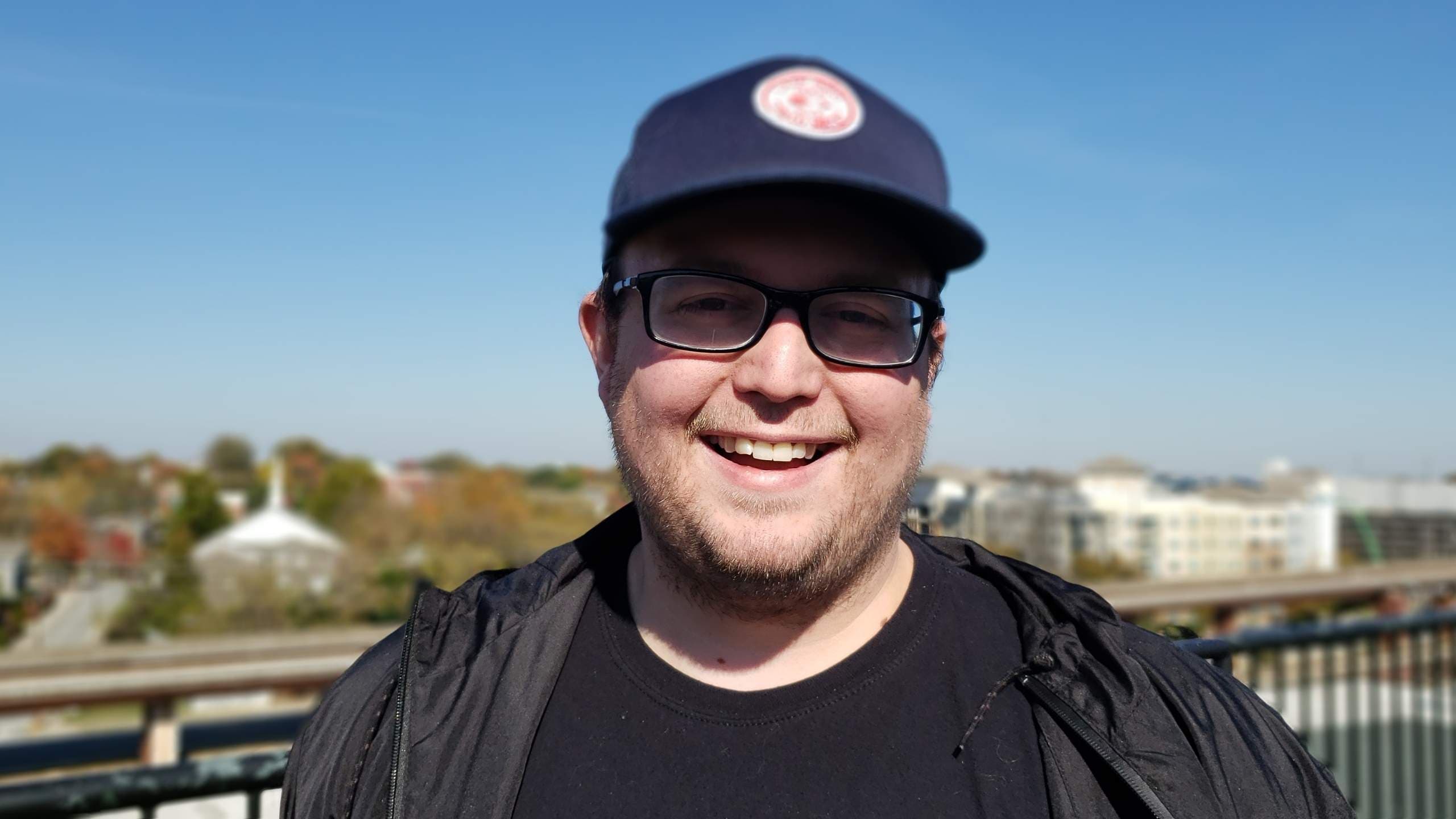 Will Buckley on set